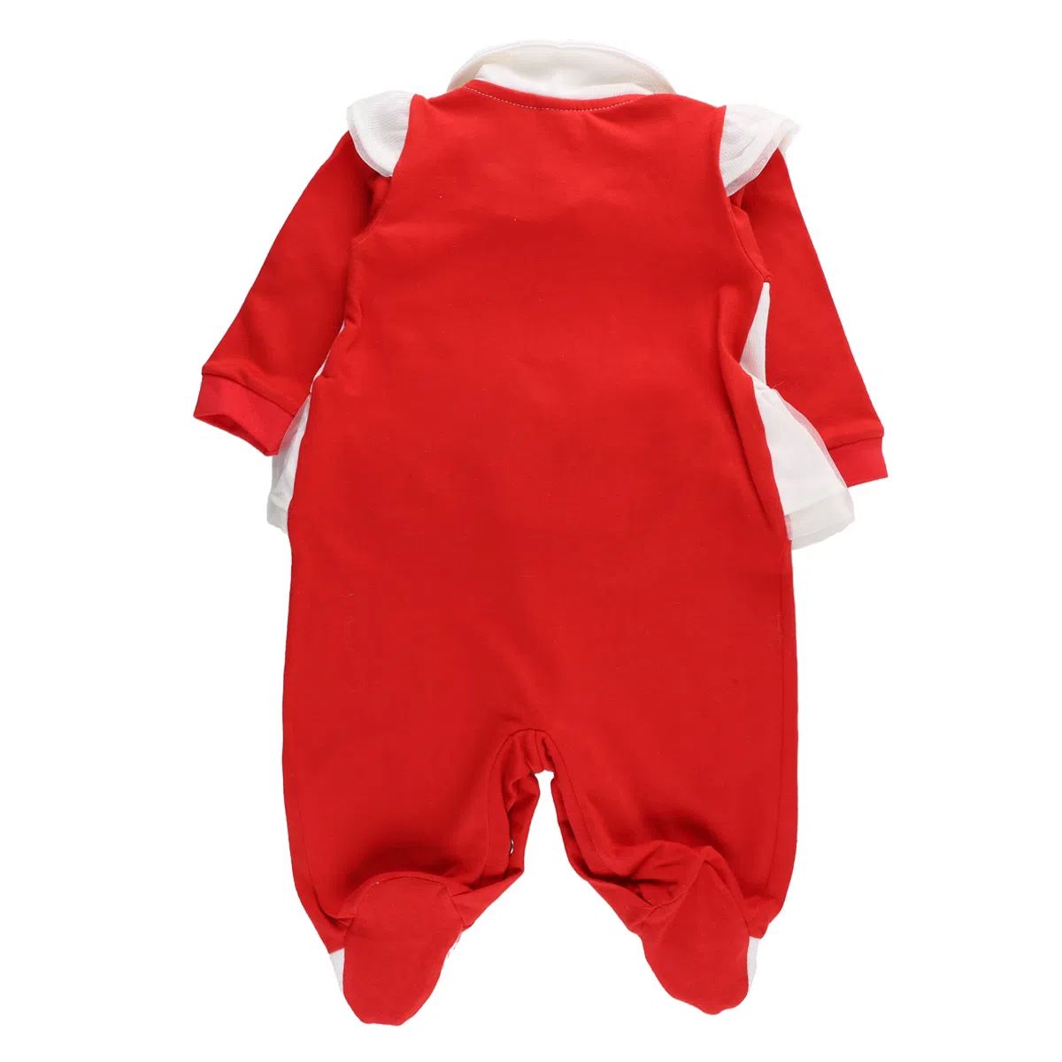 Saída Maternidade Baby Gijio Ursa Laço Vermelho