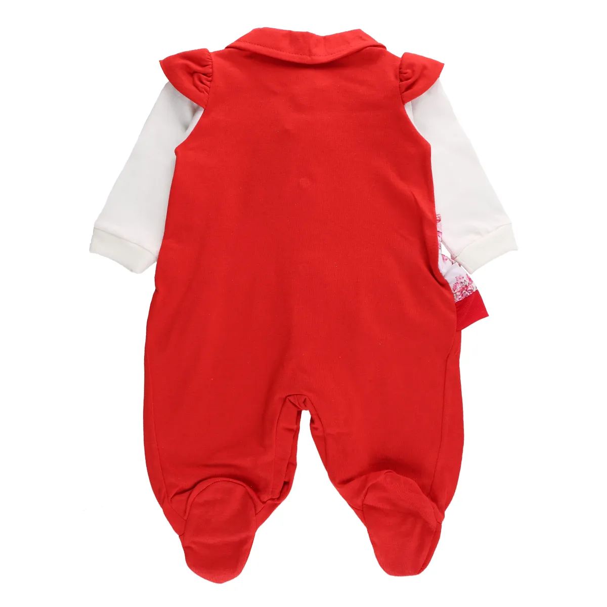 Saída Maternidade Baby Gijio Ursa Love Vermelho