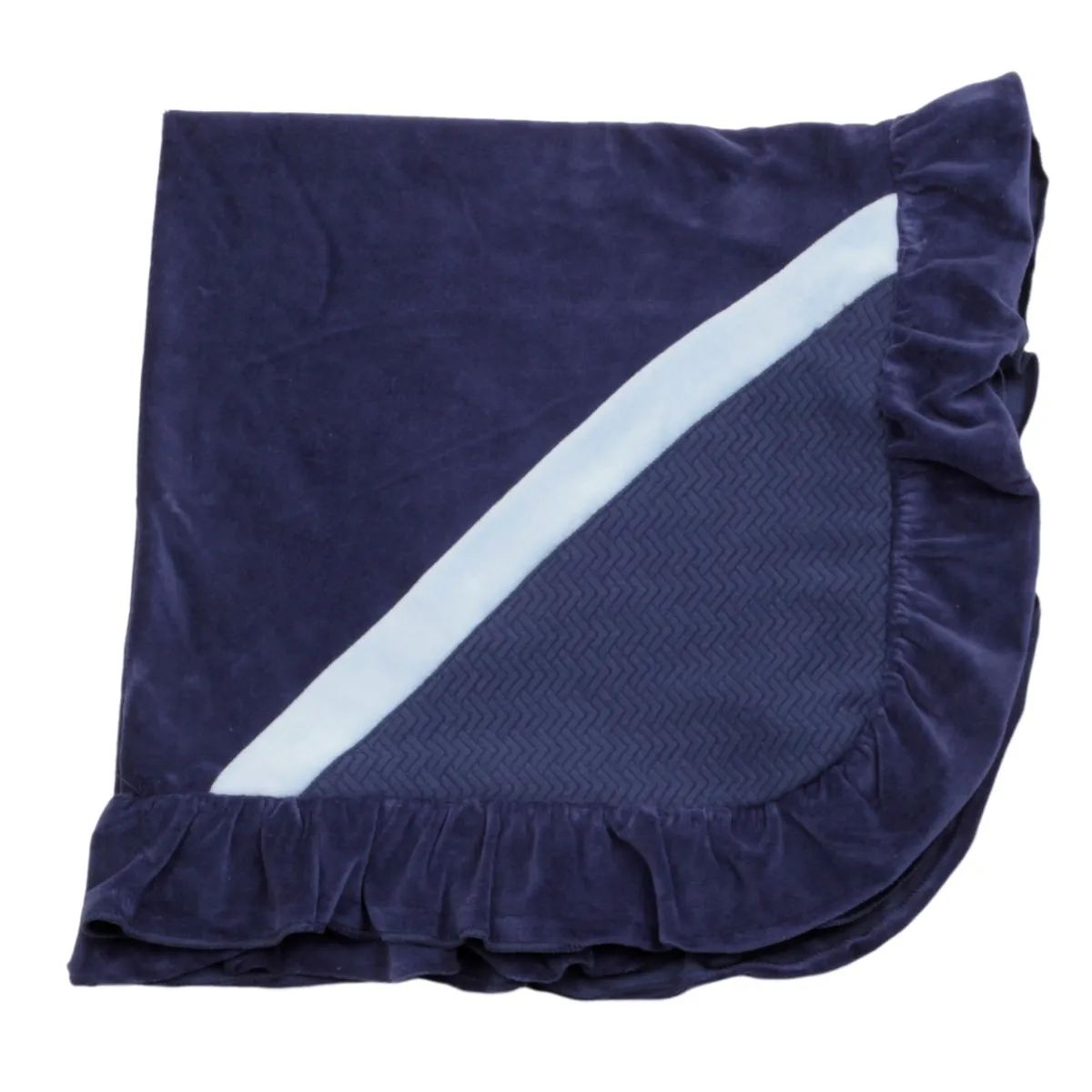 Saída Maternidade Baby Gijo Em Plush Bordado Leão Azul Marinho