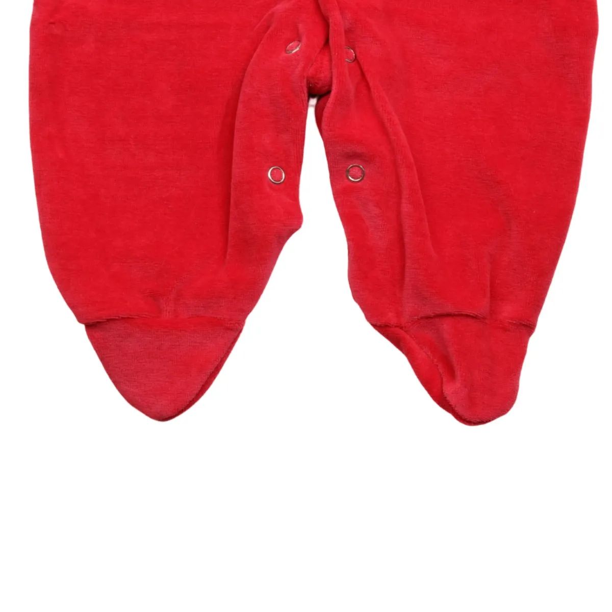 Saída Maternidade Baby Gijo Em Plush Flores Vermelho