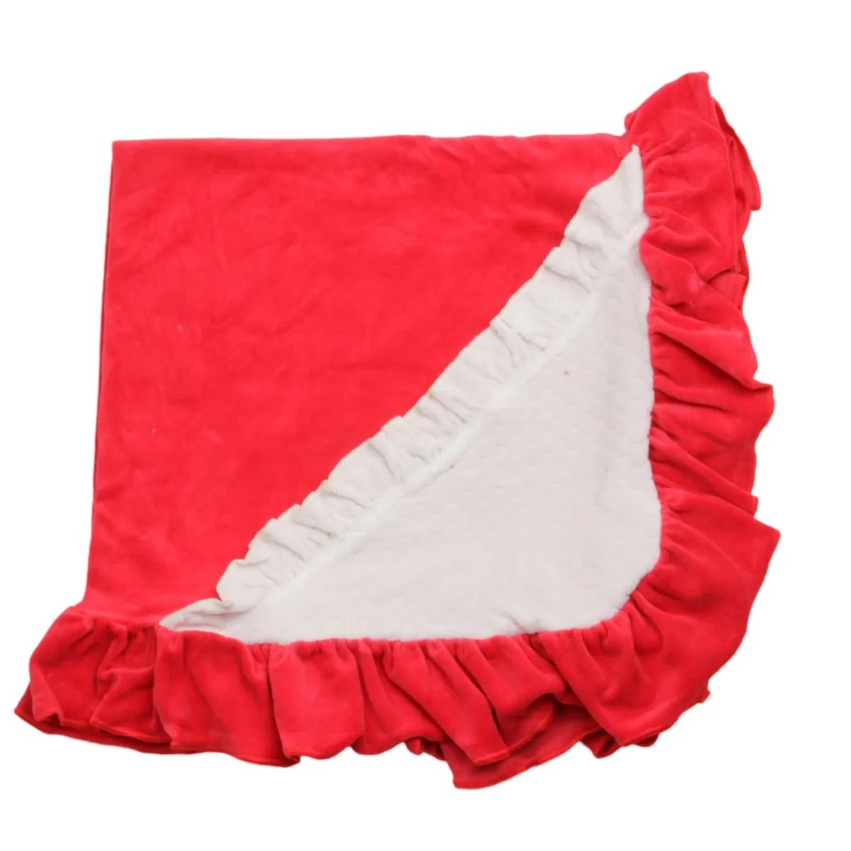 Saída Maternidade Baby Gijo Em Plush Flores Vermelho