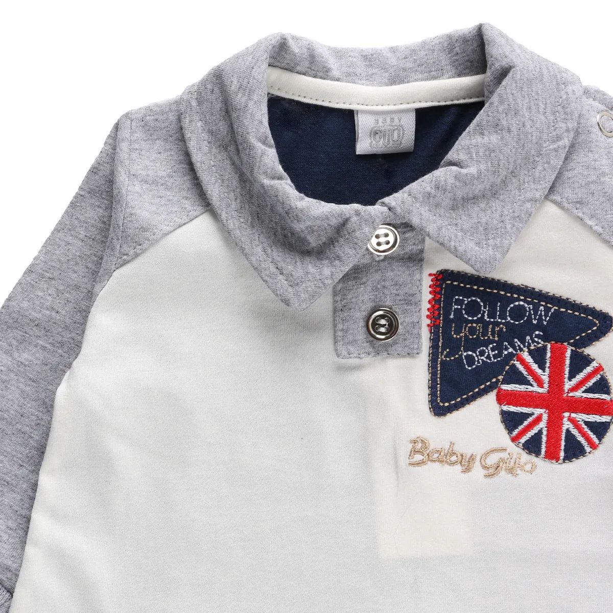 Saída Maternidade Baby Gijio Follow Dreams Azul