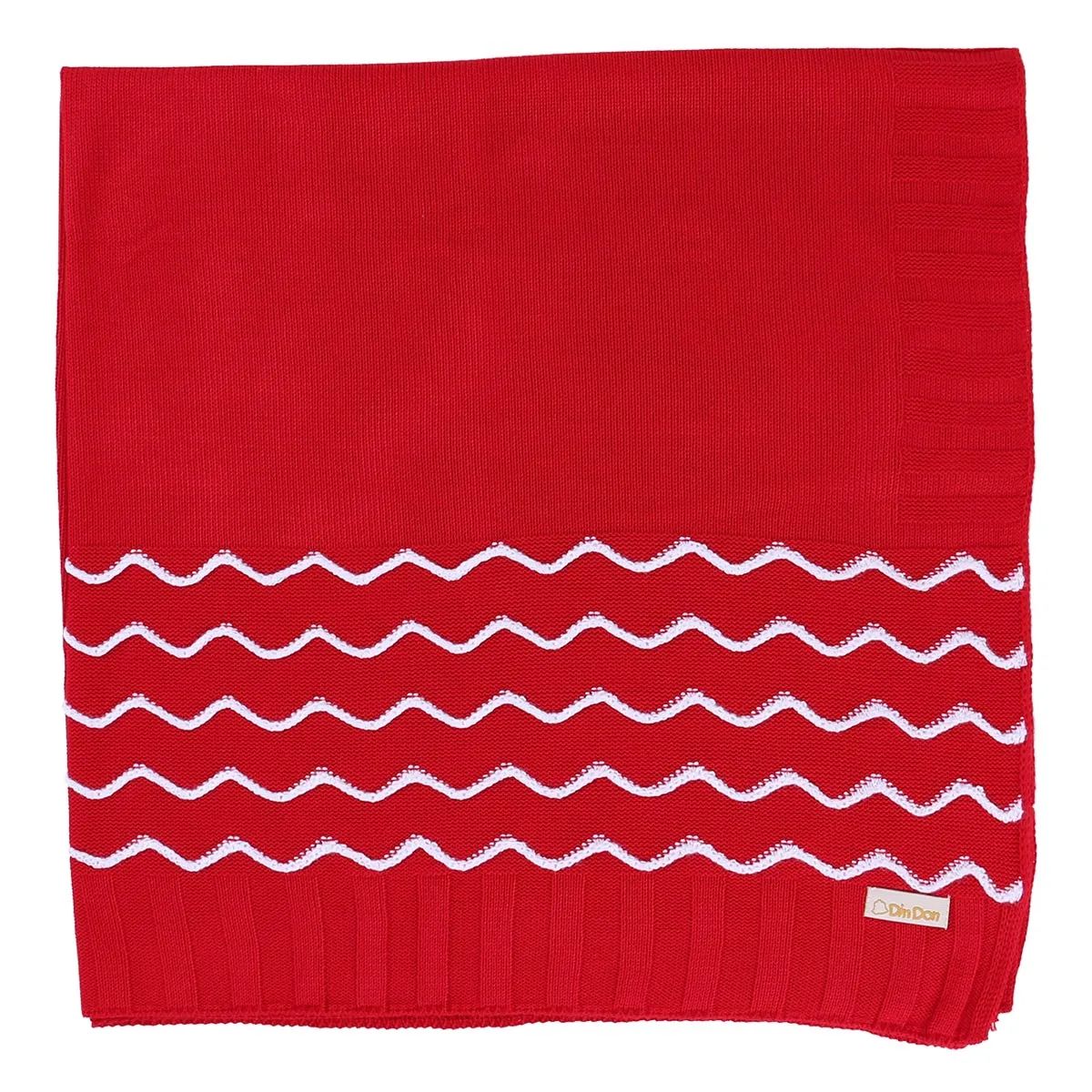 Saída Maternidade Din Don Zig Zag Vermelho