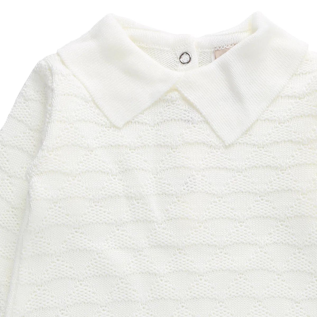 Saída Maternidade Trançada Din Don em Linho Amarelo