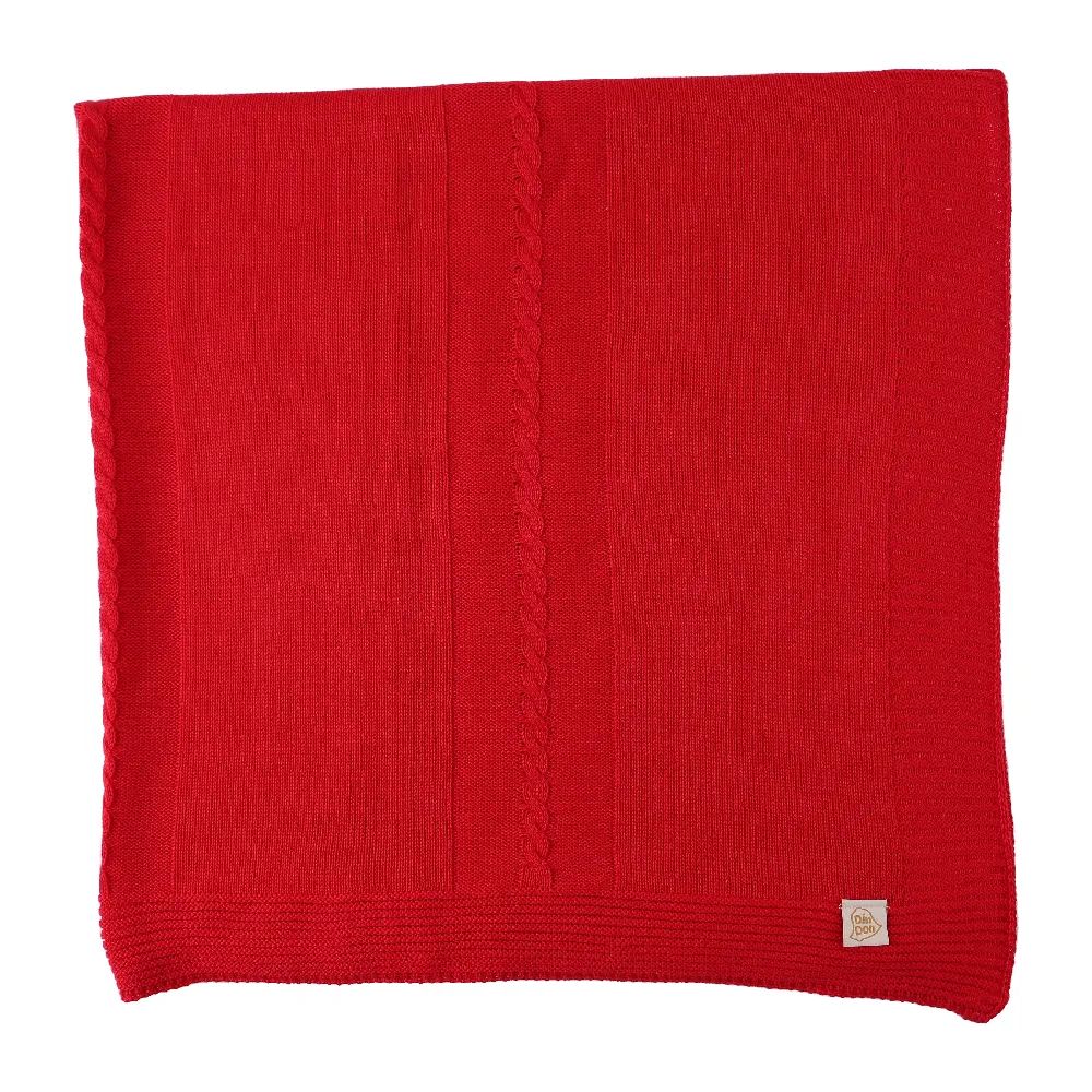 Saída Maternidade Trançada com Bolso Din Don em Linho Cinza