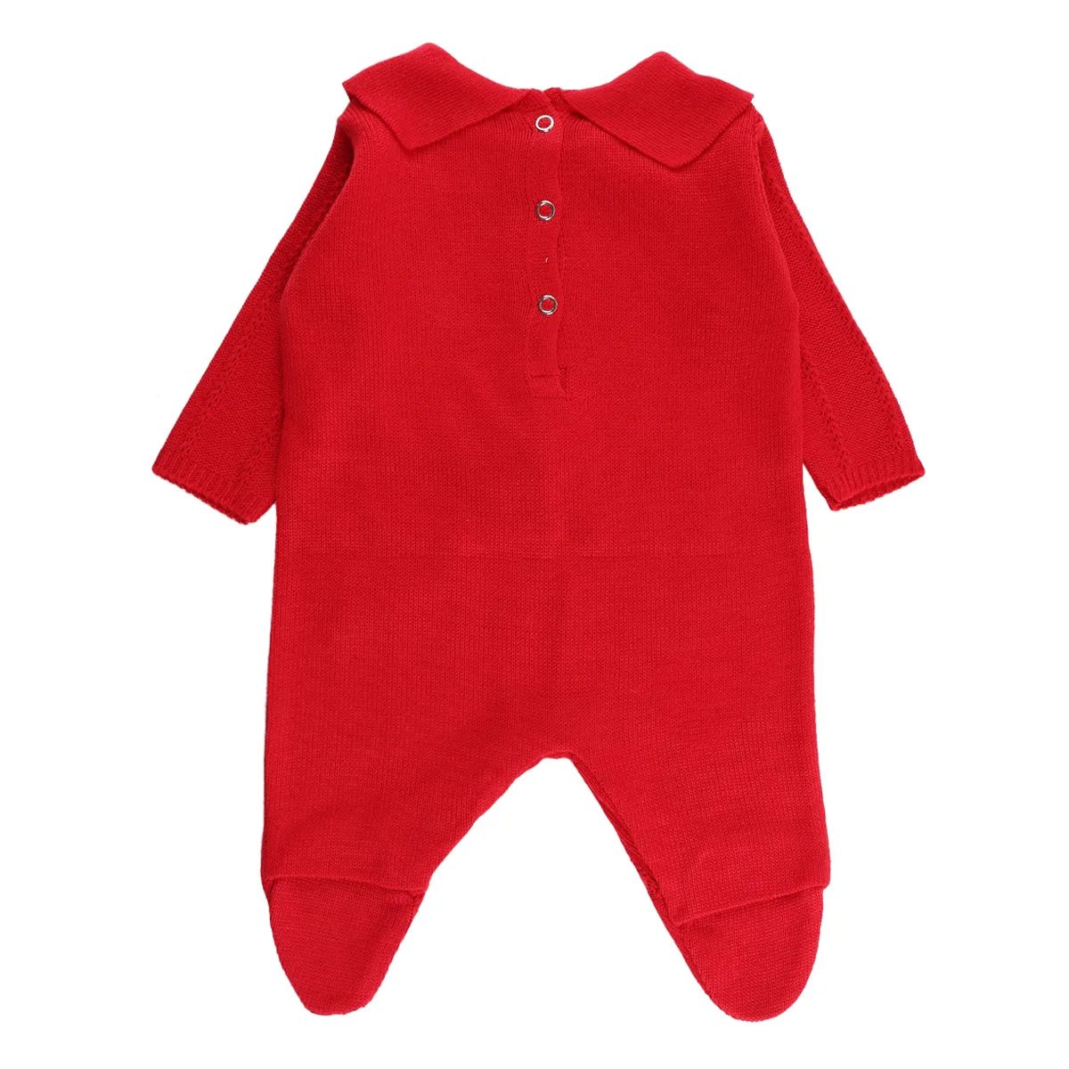 Saída de Maternidade Din Don em Linho com Detalhe de Cinto Amarelo