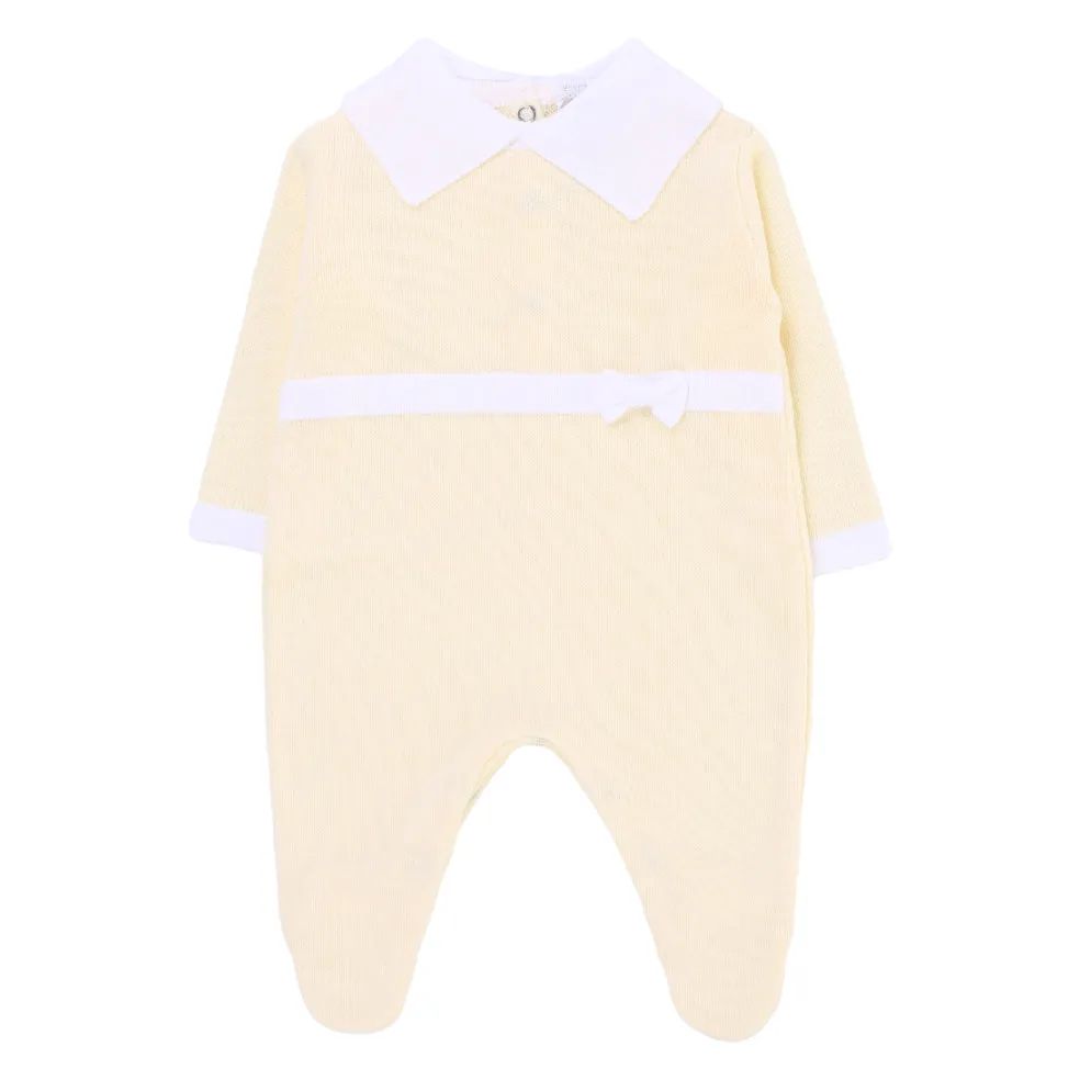 Saída Maternidade Din Don com Laço Amarelo