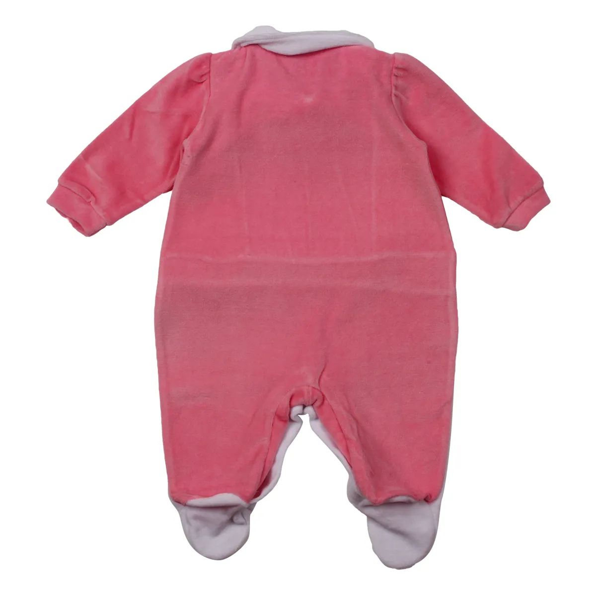 Saída Maternidade Din Don Detalhe Flor Bordada com Renda Salmão