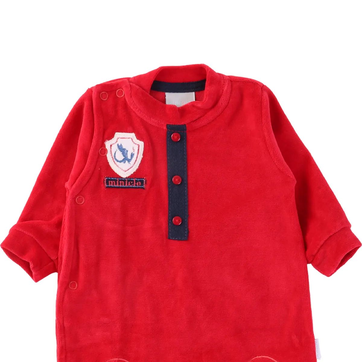 Saída Maternidade Miniclo em Plush com Bordado e Joelheira