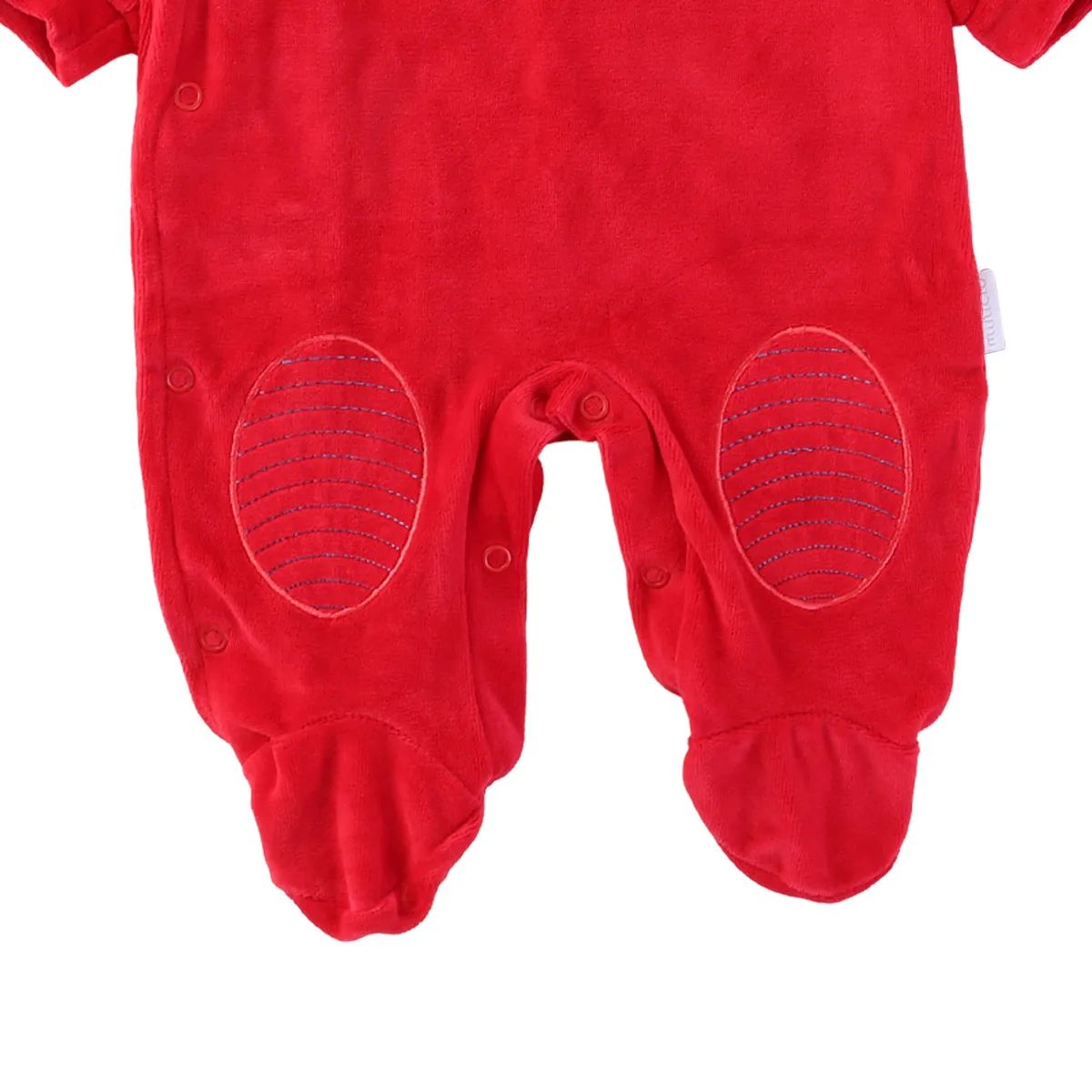 Saída Maternidade Miniclo em Plush com Bordado e Joelheira