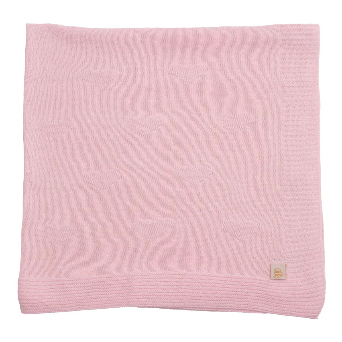 Saída Maternidade Din Don Corações e Pérolas Vermelho