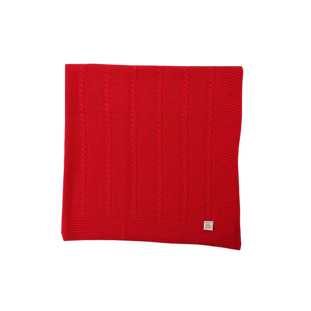 Saída Maternidade Din Don Trançado Vermelho