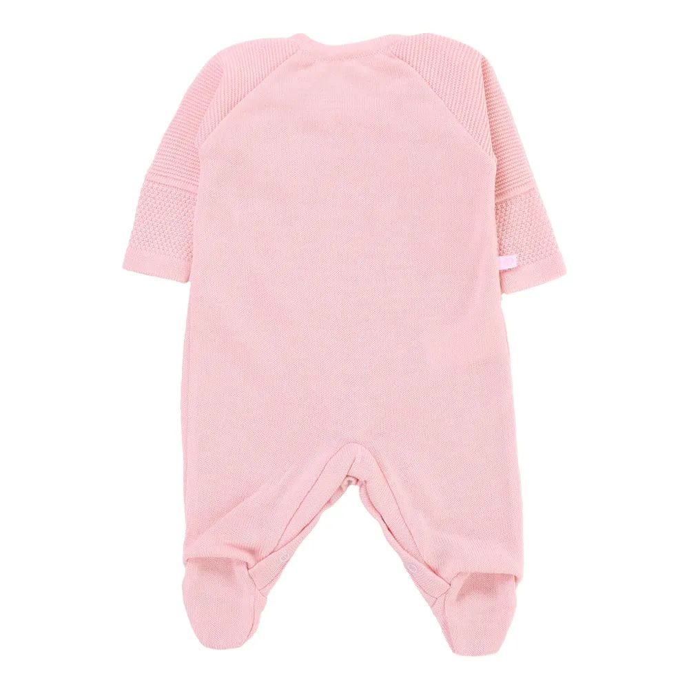 Saída Maternidade Fofinho Com Detalhe De Botões Vermelho