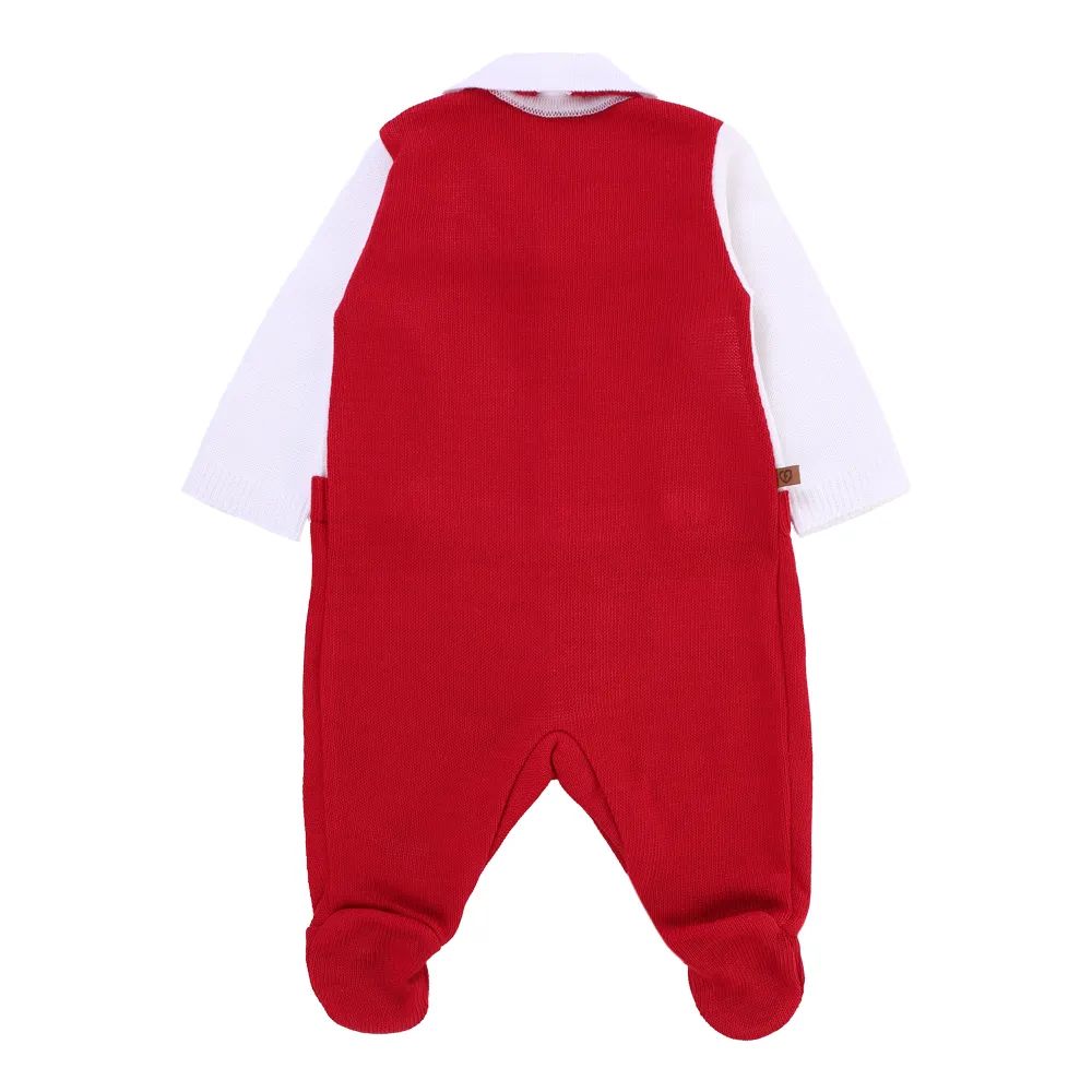 Saída De Maternidade Fofinho Com Naninha Fantoche Vermelho