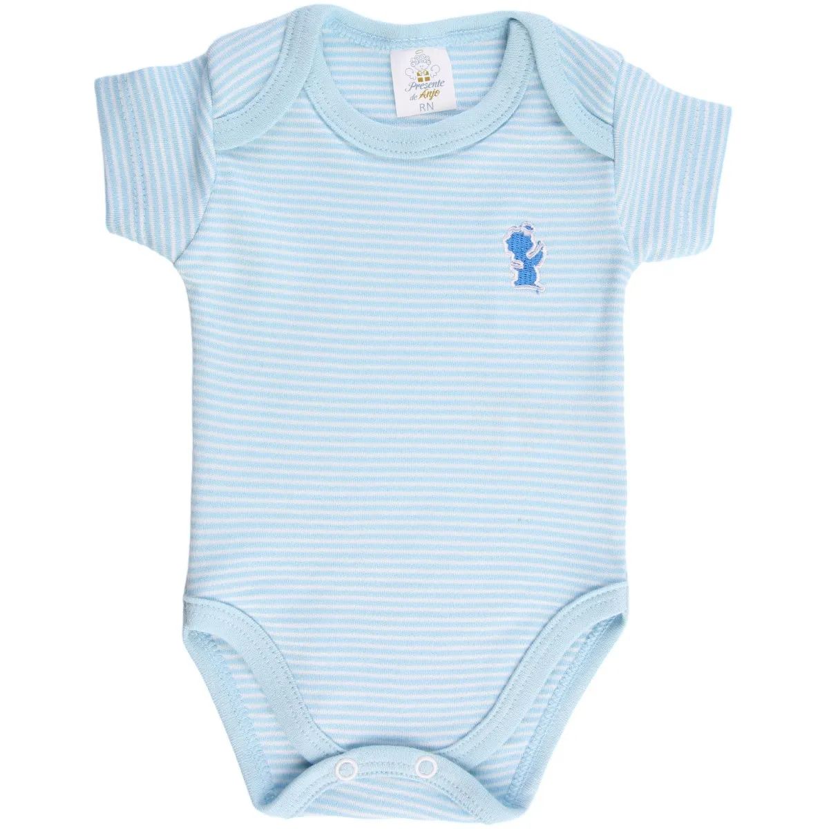 Kit Body Presente de Anjo Ursinhos Azul