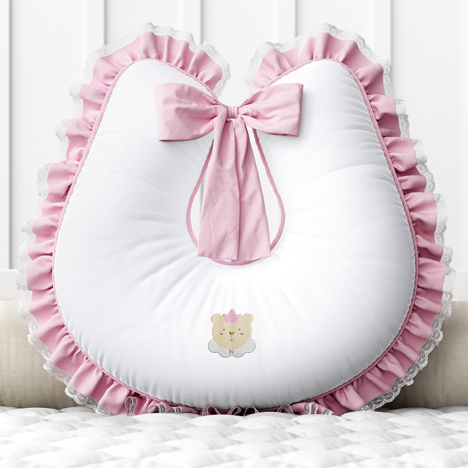 Quarto de Bebê Completo Amiguinhas Realeza 24 Peças