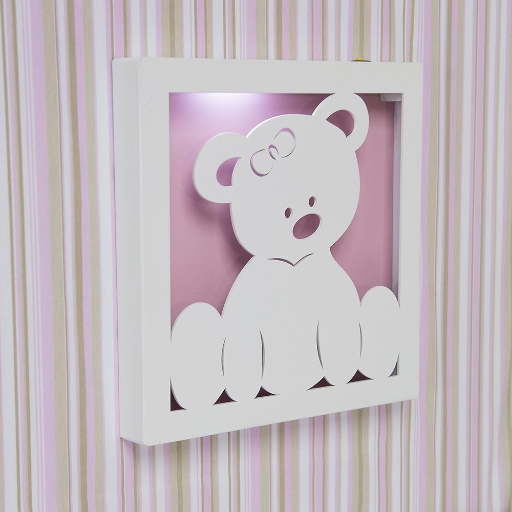 Quadro Led Ursa Baby