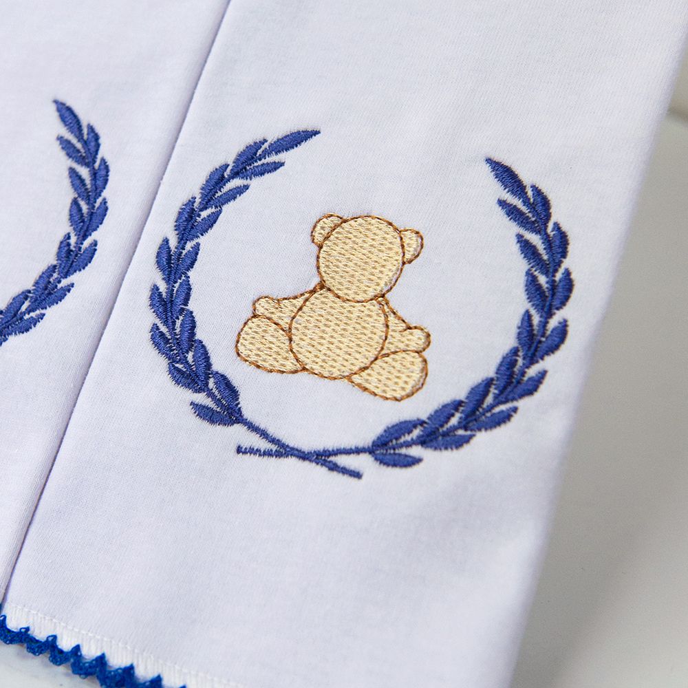 Jogo de Fraldas Boca Malha Teddy Marinho