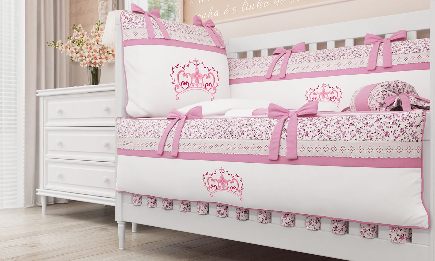 Kit Berço Minha Princesinha