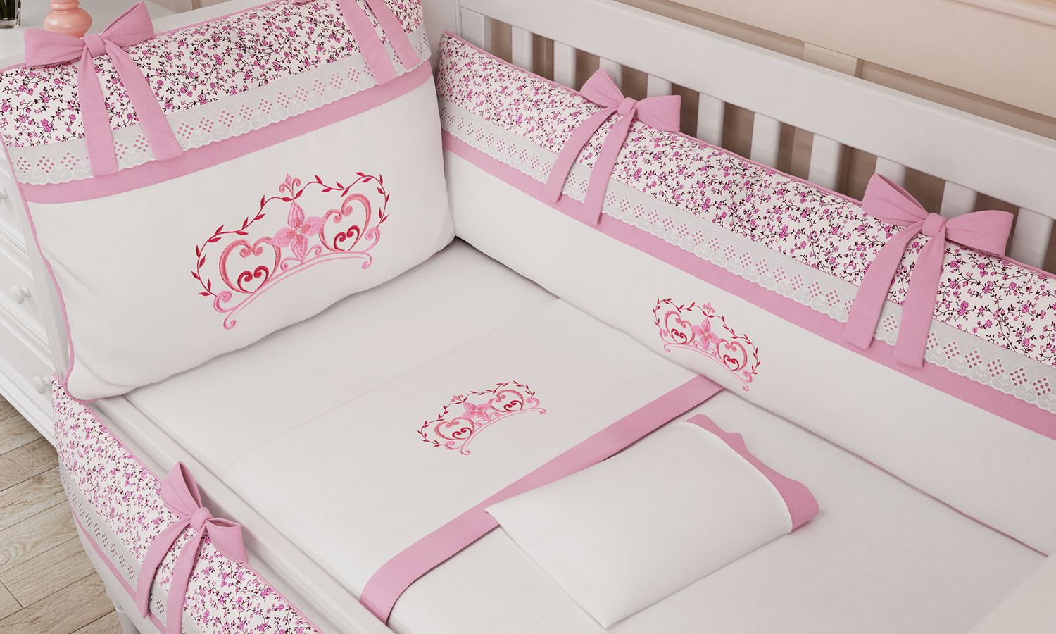 Kit Berço Minha Princesinha