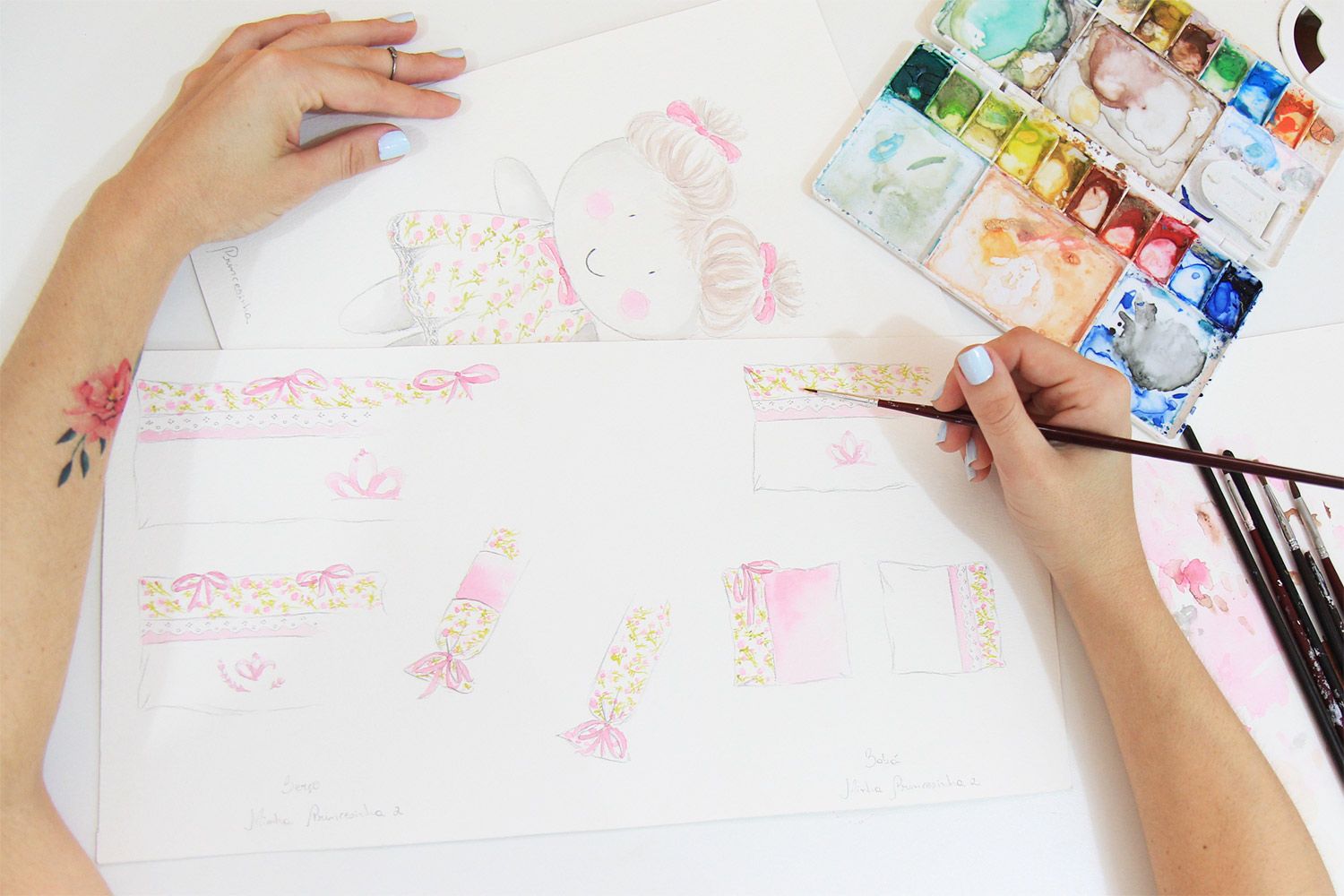 Kit Berço Minha Princesinha