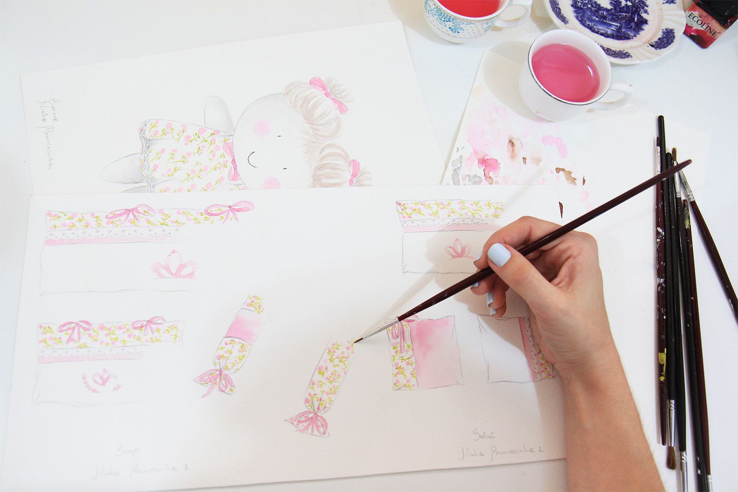 Kit Berço Minha Princesinha