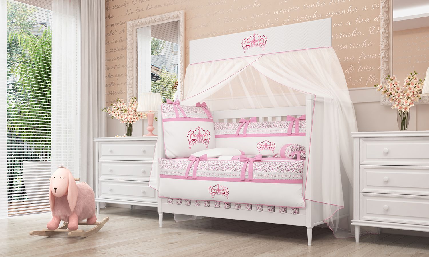 Kit Berço Minha Princesinha