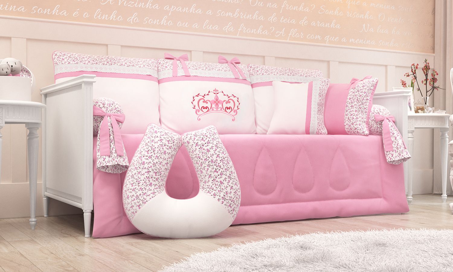 Kit Cama Babá Minha Princesinha