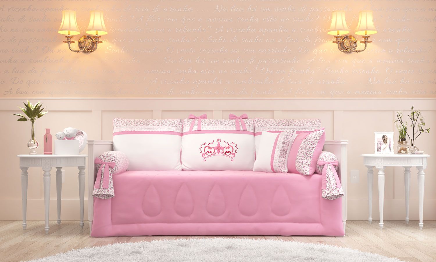 Kit Cama Babá Minha Princesinha