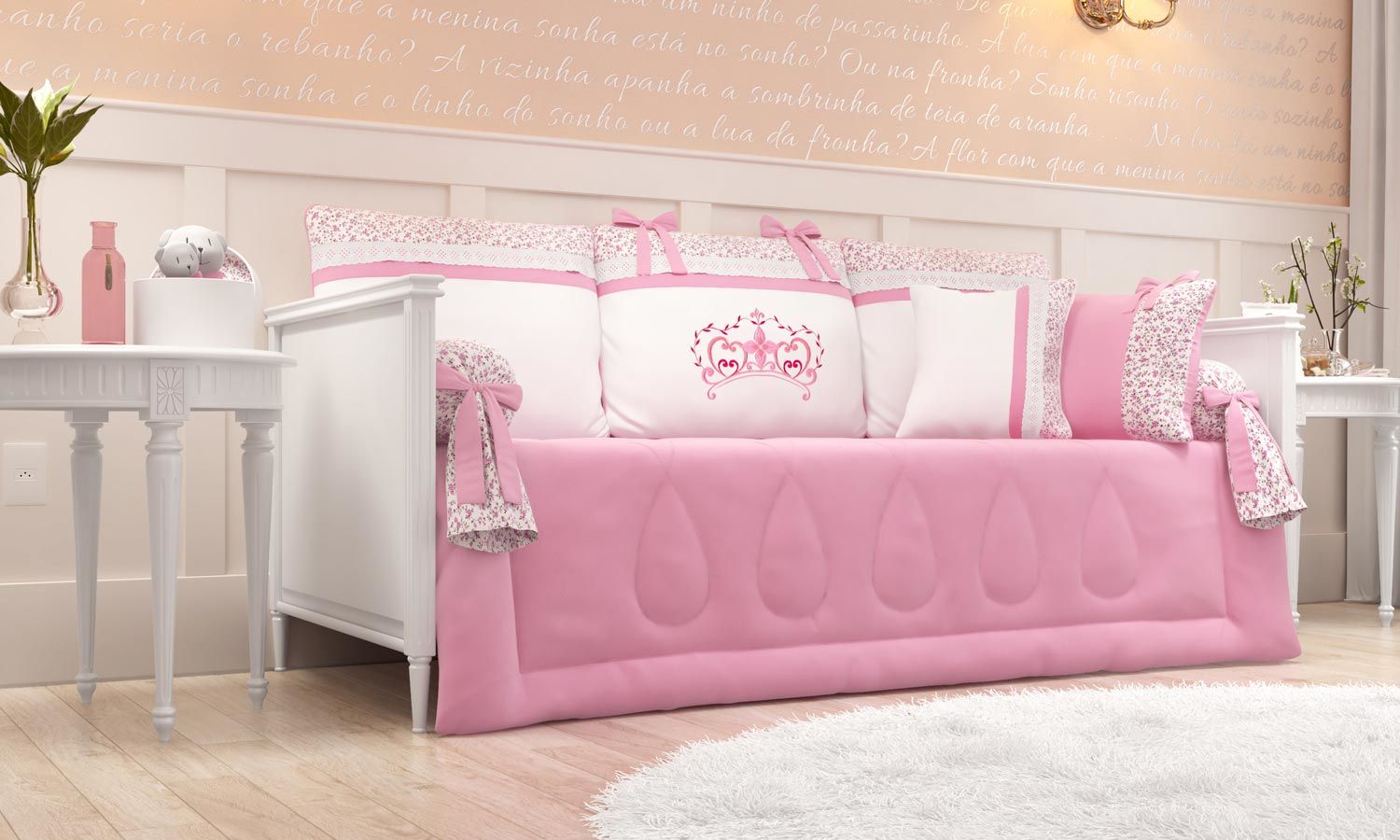 Kit Cama Babá Minha Princesinha