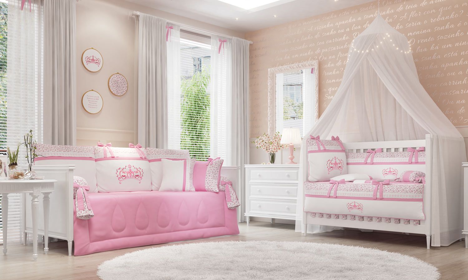 Kit Cama Babá Minha Princesinha