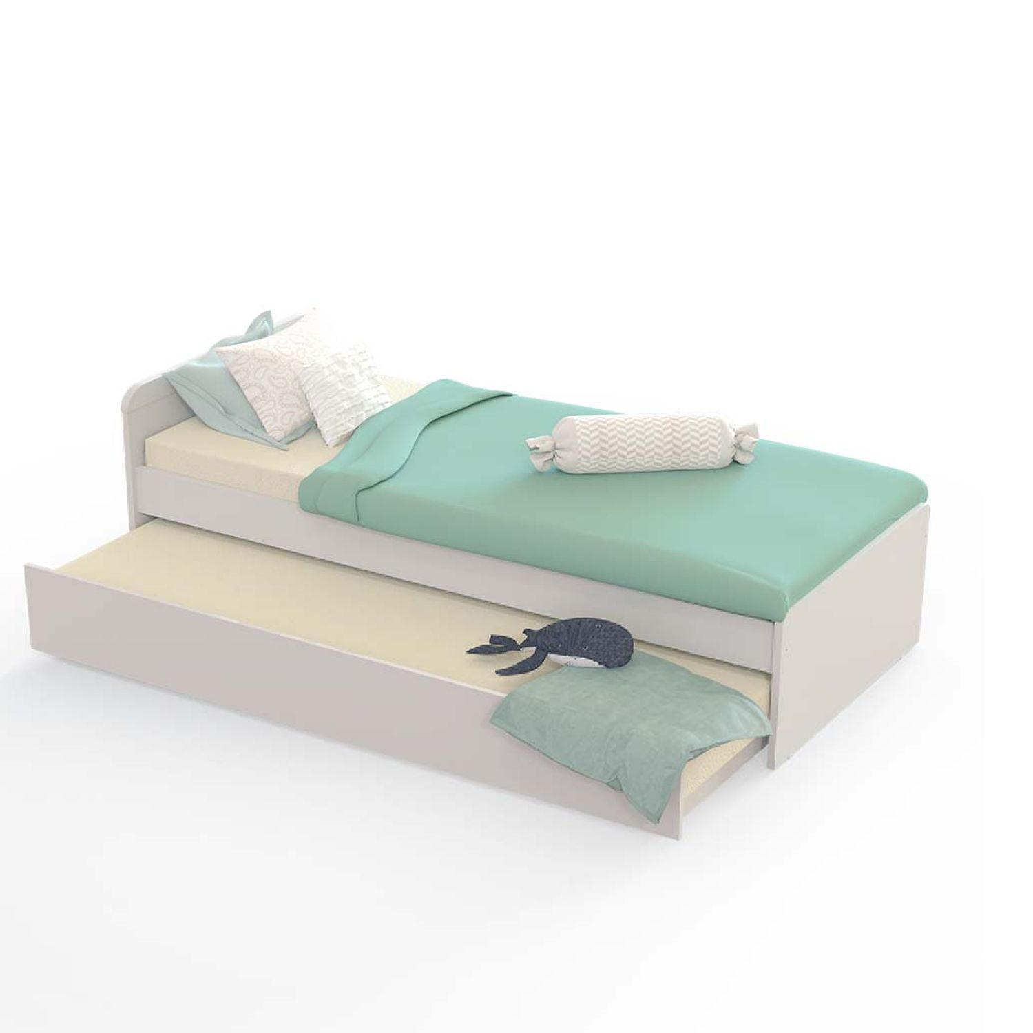 Berço com Trocador Branco Cléo