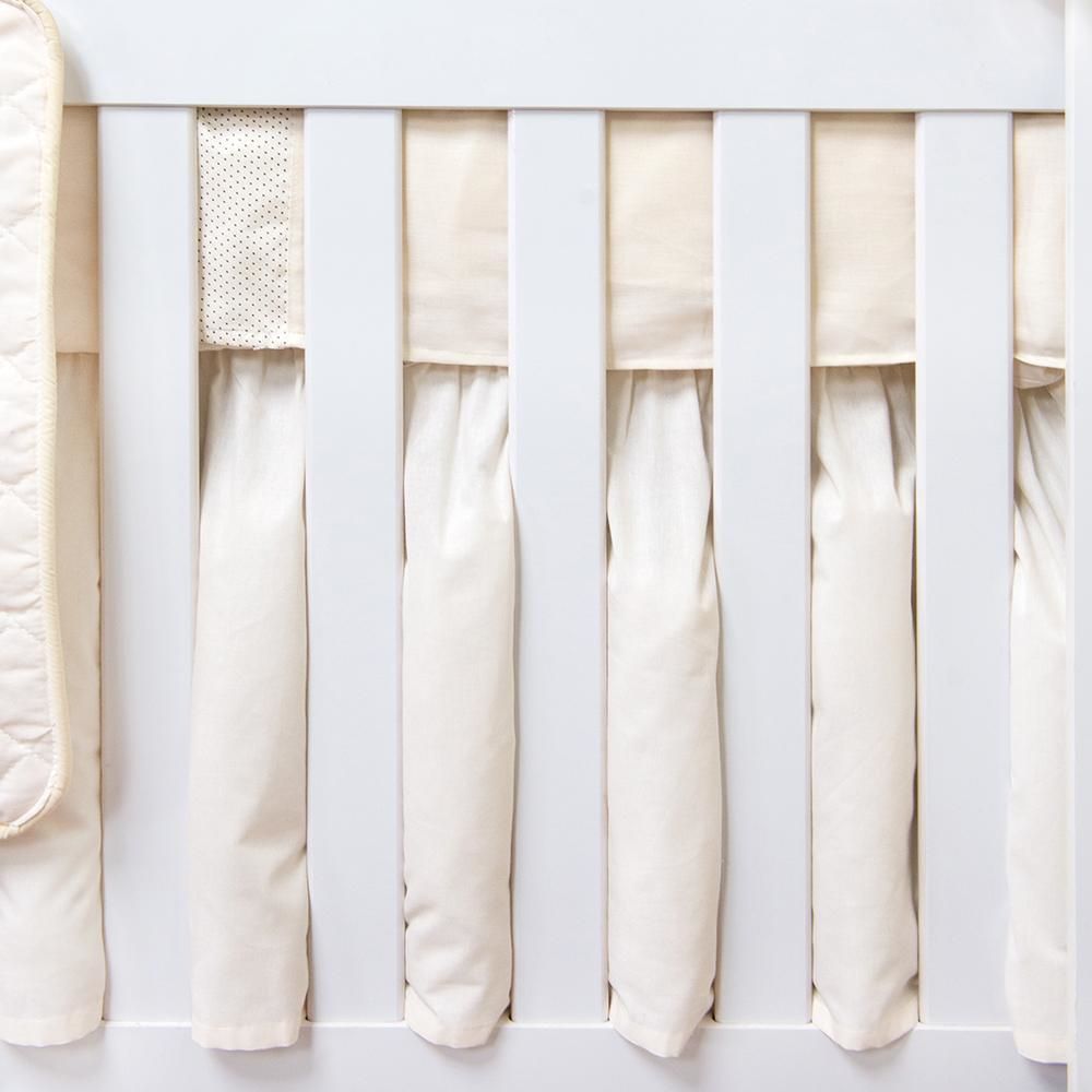 Saia de Berço Urso Realeza Bege