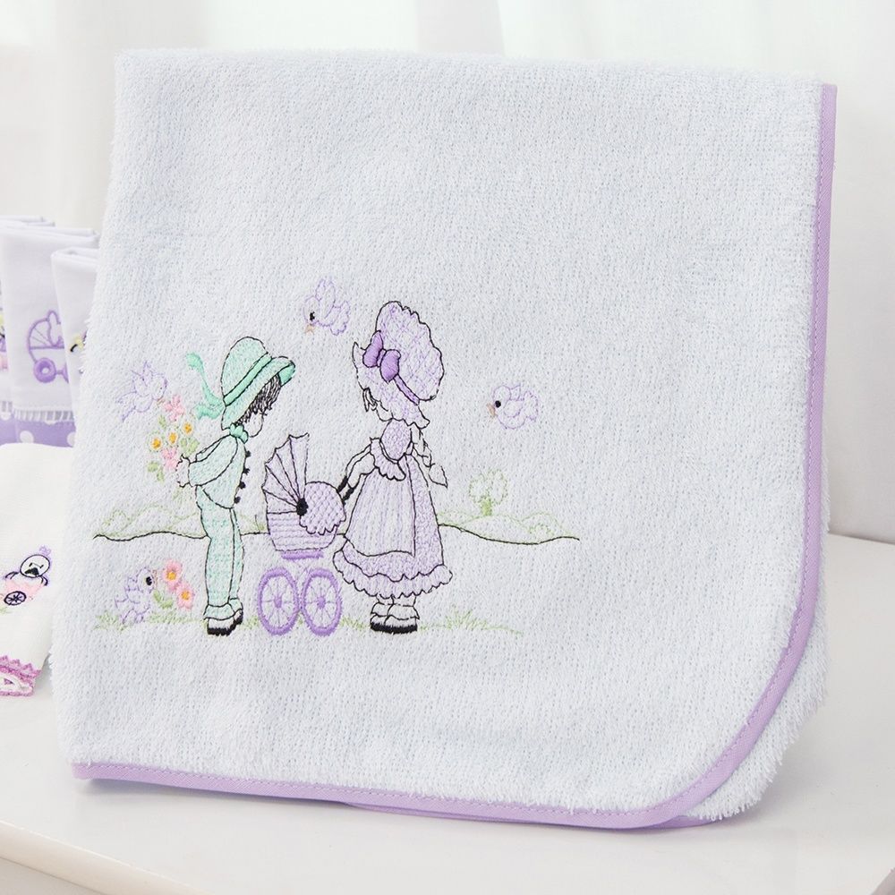 Toalha de Banho Mamãe Bebê