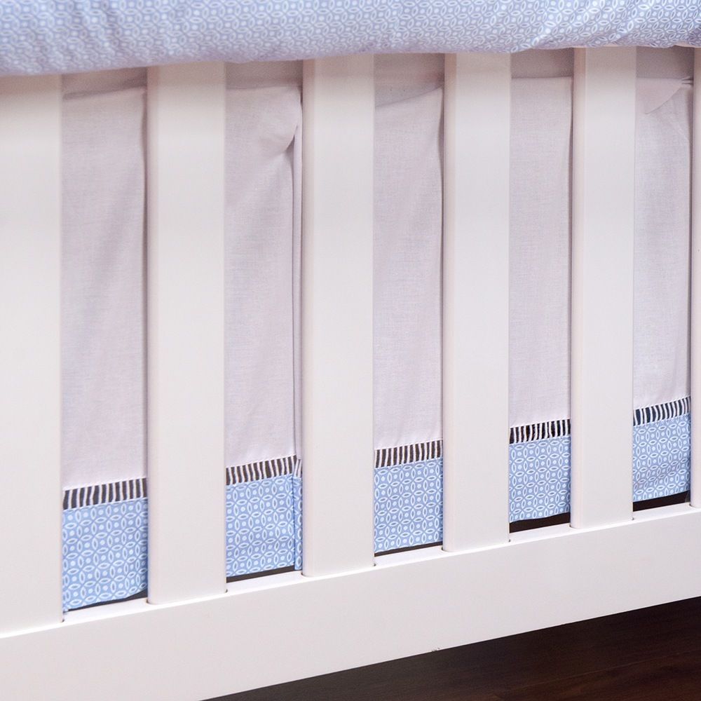 Saia de Berço Ursinho Dodô Azul