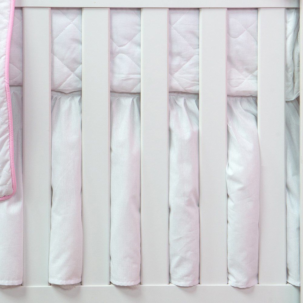 Saia de Berço Dengo Rosa