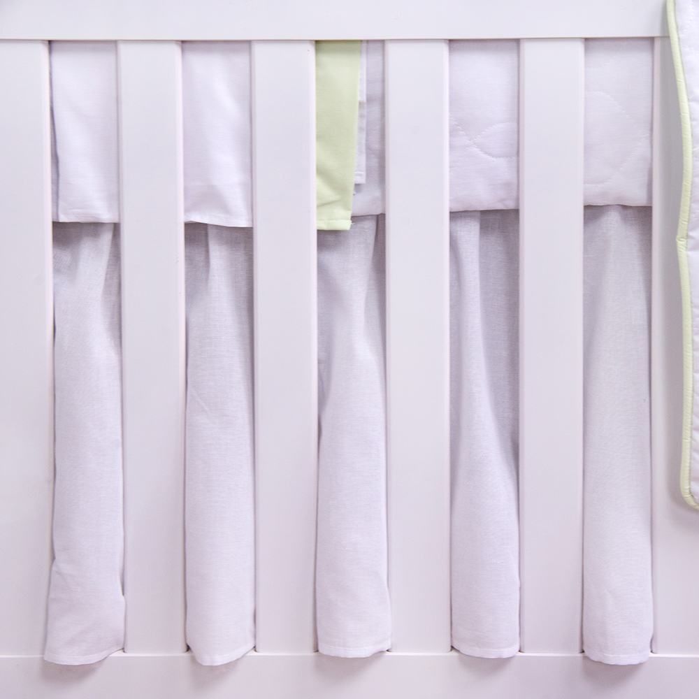 Saia de Berço Luxo Erva Doce