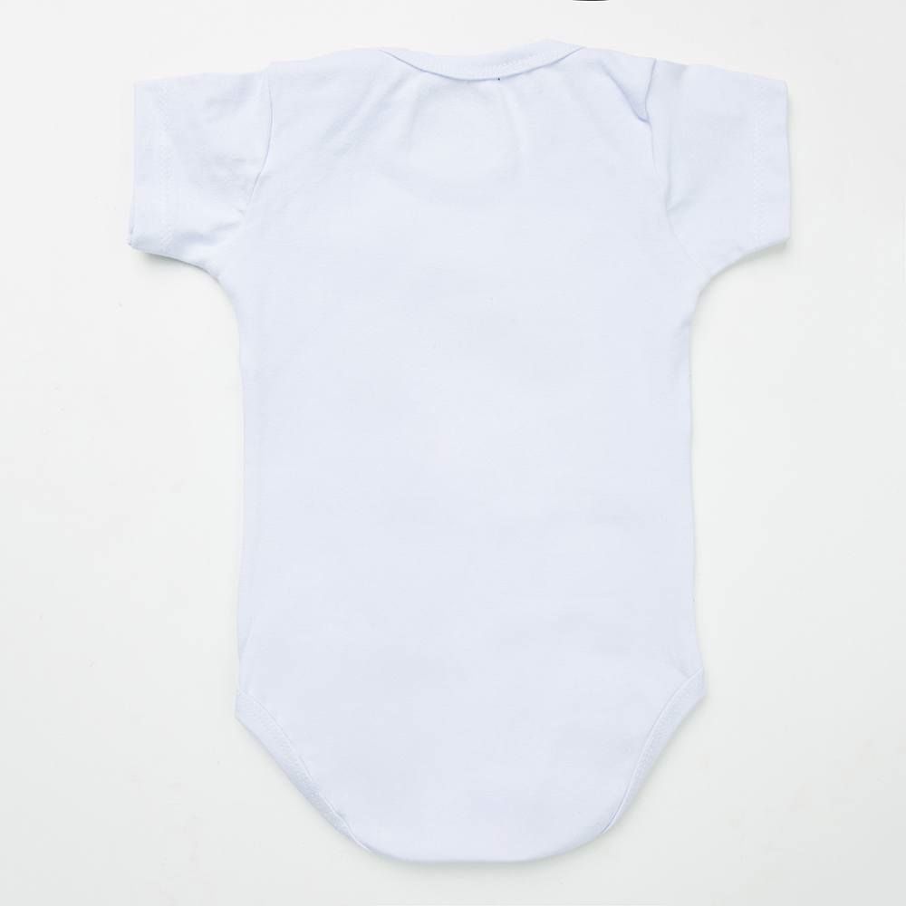 Body Manga Curta Sou o Xodó da Vovó Branco Tam M