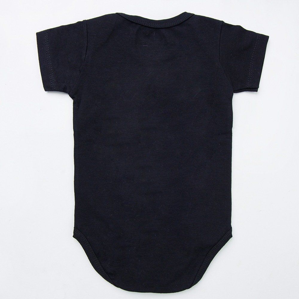 Body Manga Curta Linda e Charmosa Preto Tam GG