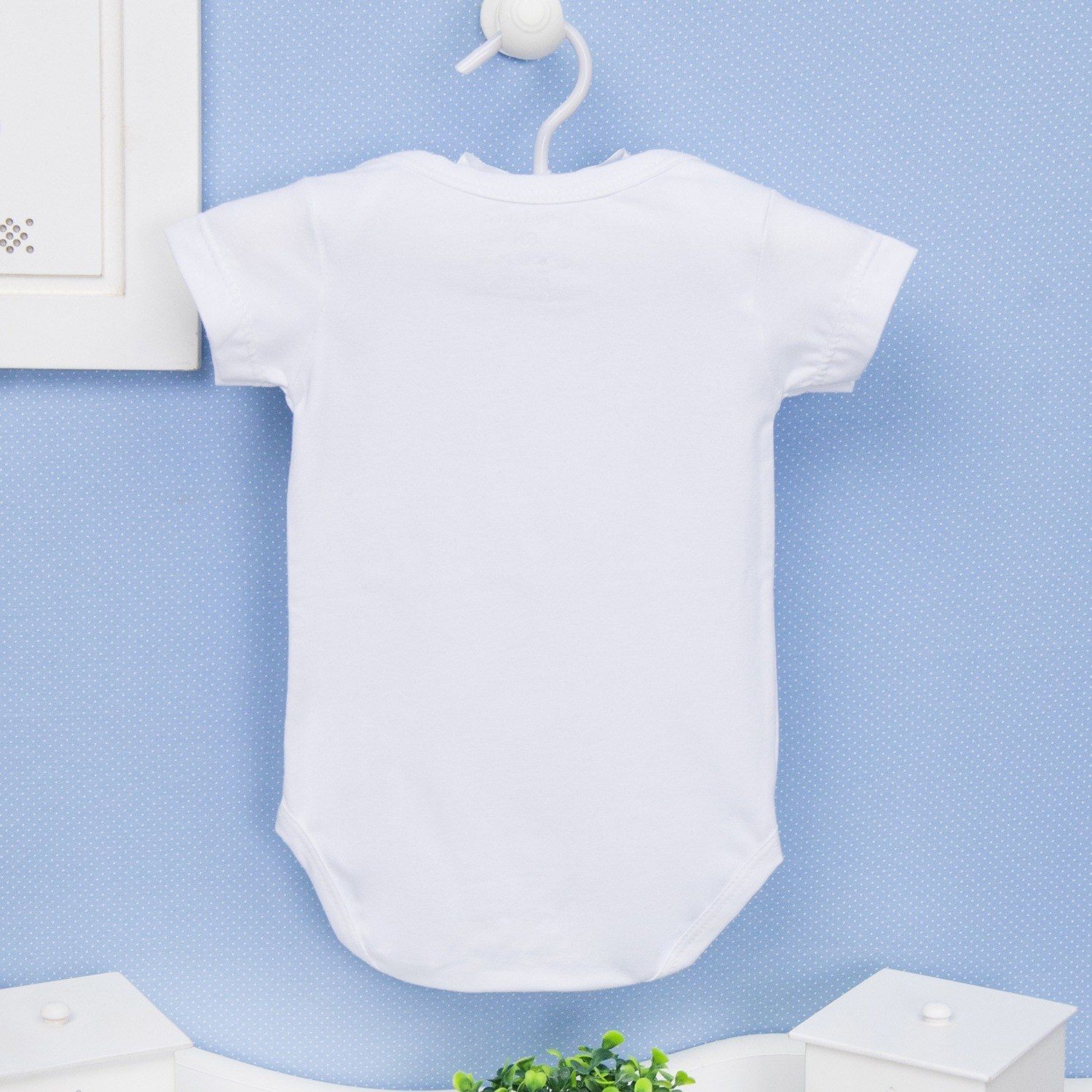 Body Manga Curta As Mina Pira Branco