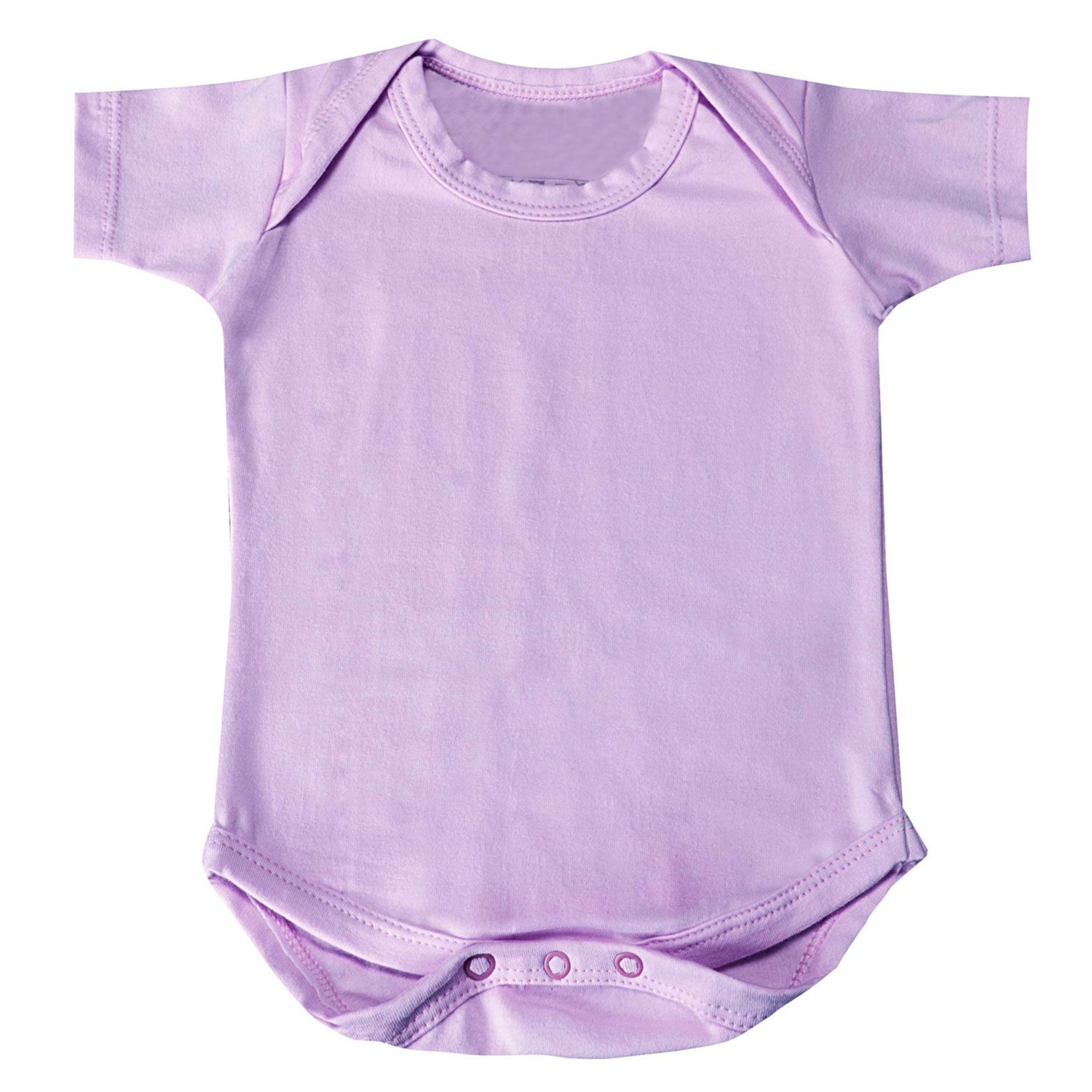 Body Manga Curta Basic Liso Verde 6 a 9 Meses