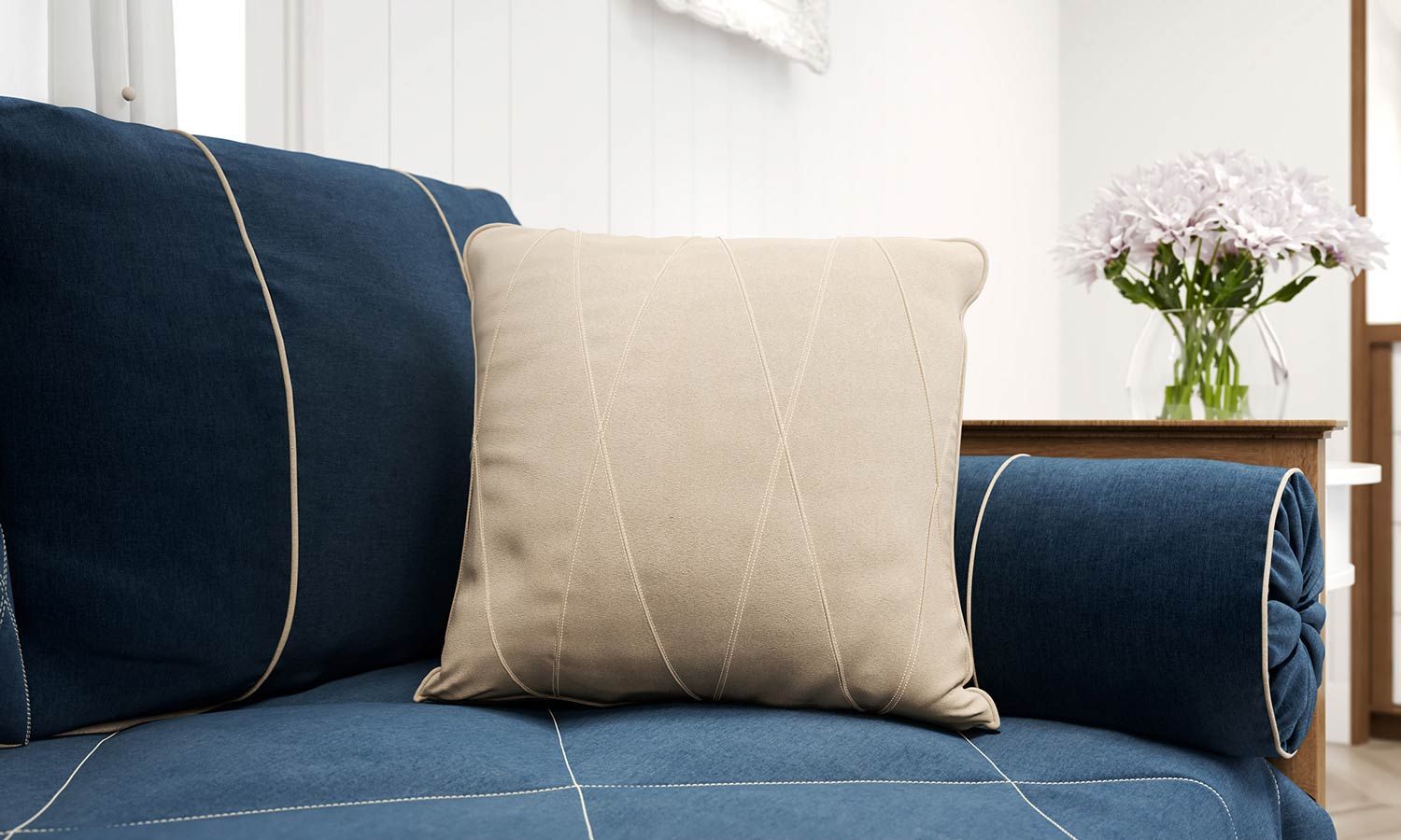 Kit Cama Babá Realeza Marinho Premium