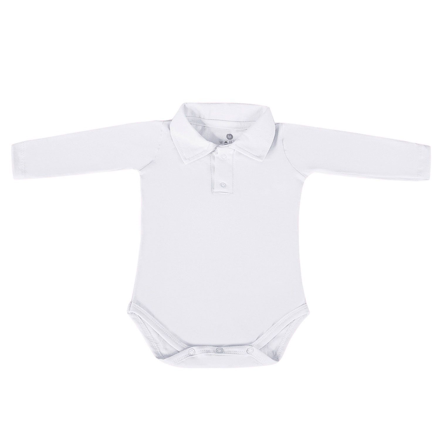 Body Manga Longa Polo Vermelho