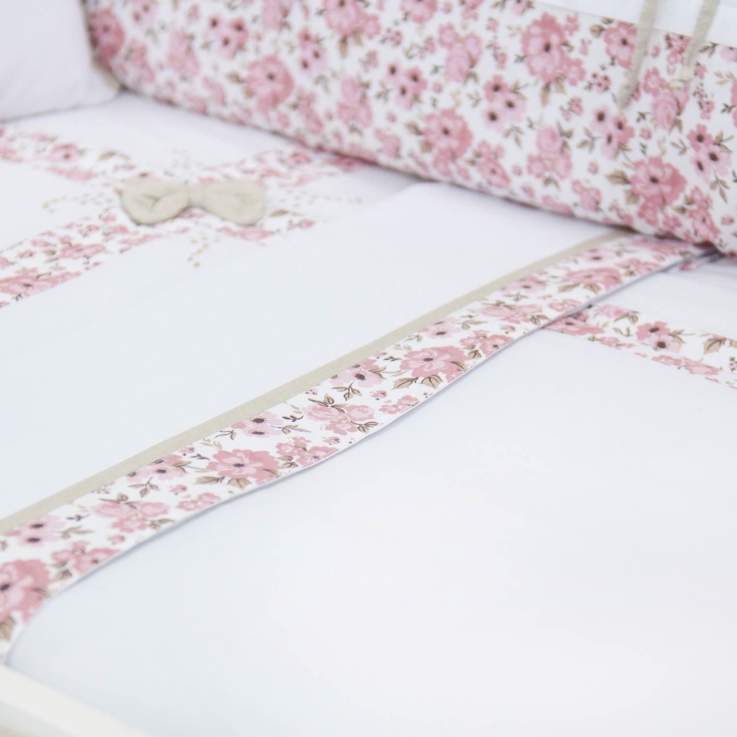 Jogo de Lençol Berço Flora 3 Peças