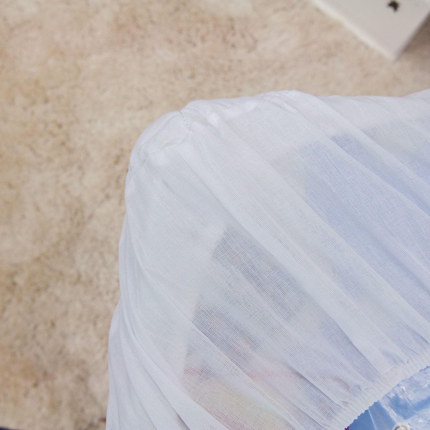 Protetor de Colchão de Berço Americano e Travesseirinho Matelado Branco