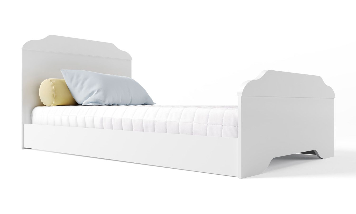 Berço Americano Branco Mel