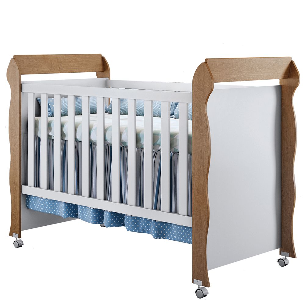 Berço Americano Branco Mirelle