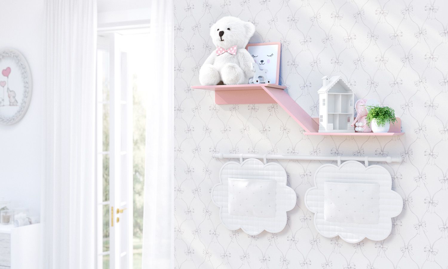 Prateleira Zig Azul Marinho