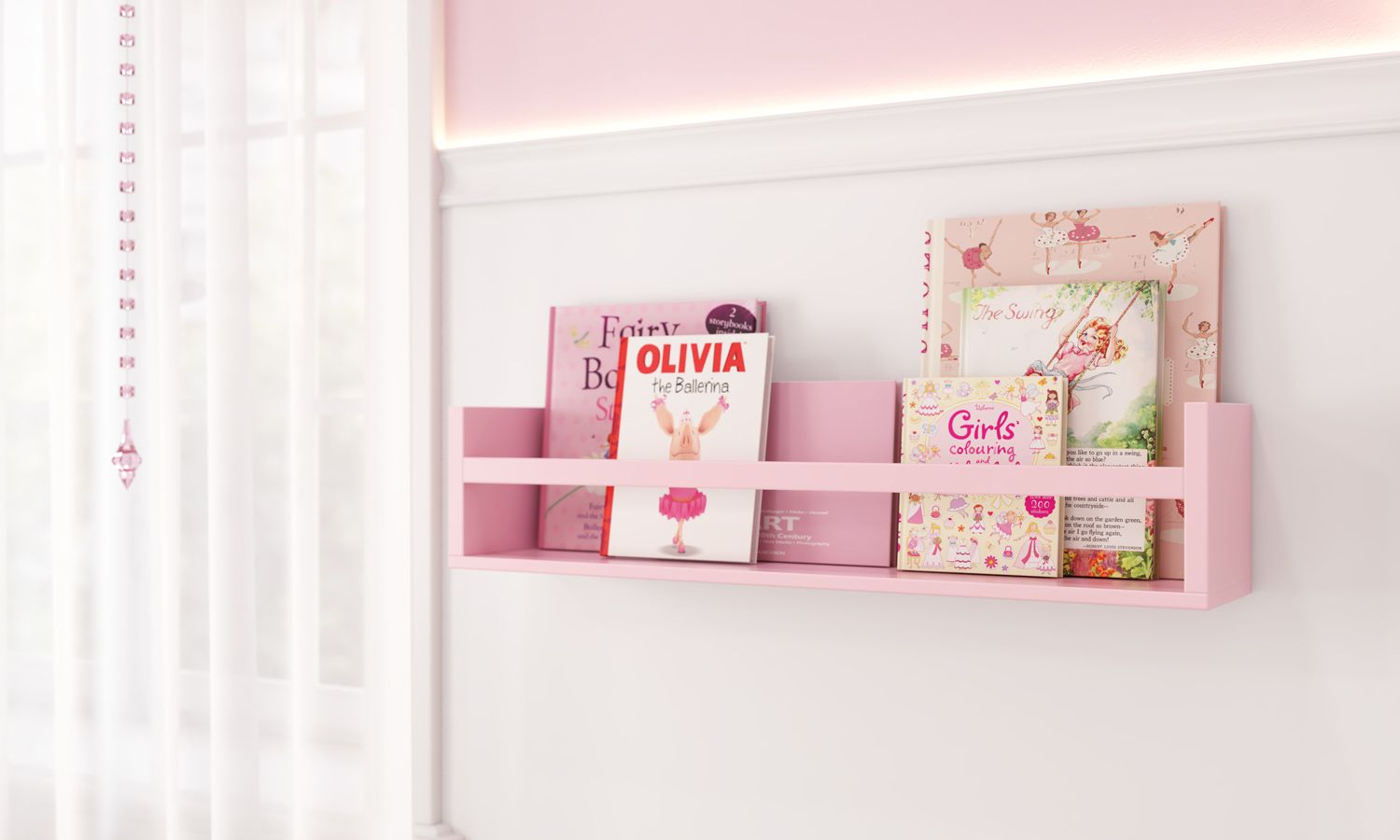 Prateleira para Livros Branco