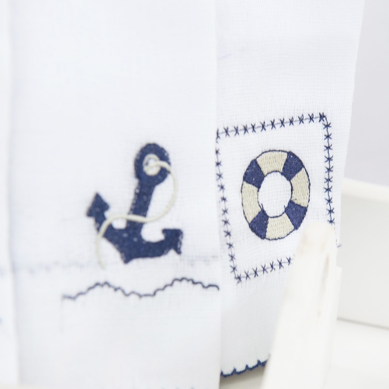 Jogo de Fraldas de Boca Luxo Marítimo